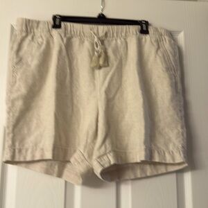 Talbots Linen Shorts